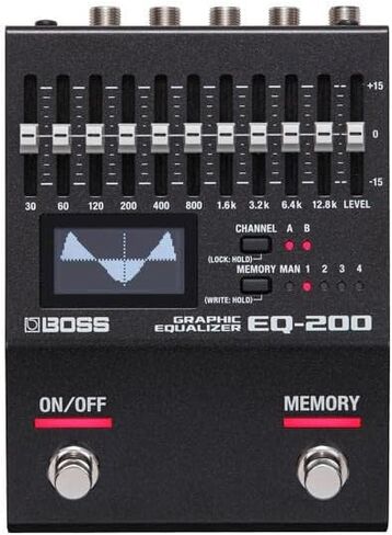 بوس معادل رسومات قابل للبرمجة Eq-200، معادل ثنائي 10 نطاقات مع نطاق قابل للتعديل وتدفق إشارة مرن وإدخال ما قبل / بعد اف اكس in Saudi Arabia