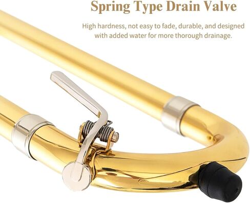 أداة يامير ألتو ترومبون Bb ترومبون للطلاب المبتدئين والمتعلمين البالغين للعب، بما في ذلك (glod) in Kuwait