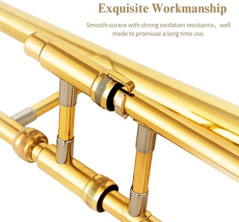 أداة يامير ألتو ترومبون Bb ترومبون للطلاب المبتدئين والمتعلمين البالغين للعب، بما في ذلك (glod) in Kuwait