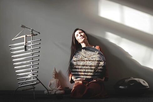 نزار براميل التأمل الدقات "القمر الفضي" راوا | أداة شفاء الصوت | هدية روحية | 9 نغمات تدفق أنبوبي محمولة | إكسيليفون دياتونيك دي مينور، (CS-RW-001) in Kuwait