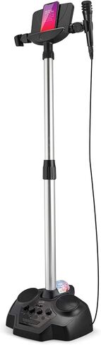 حامل يغني كاريوكي IJBS90B من آي لايف، بلوتوث وارتفاع قابل للتعديل، يتضمن ميكروفون واحد in Kuwait