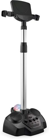 حامل يغني كاريوكي IJBS90B من آي لايف، بلوتوث وارتفاع قابل للتعديل، يتضمن ميكروفون واحد in Kuwait