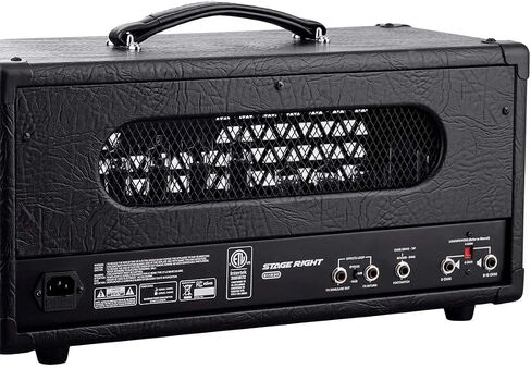 خزانة سماعات جيتار 1x12 من Monoprice مع Celestion Vintage 30، مصممة لتتناسب مع الرأس الأيمن للمسرح بقدرة 30 وات - سلسلة المسرح اليمنى وكابل مكبر صوت Hosa SKJ-410 REAN 1/4 بوصة TS Pro، بطول 10 أقدام in Saudi Arabia