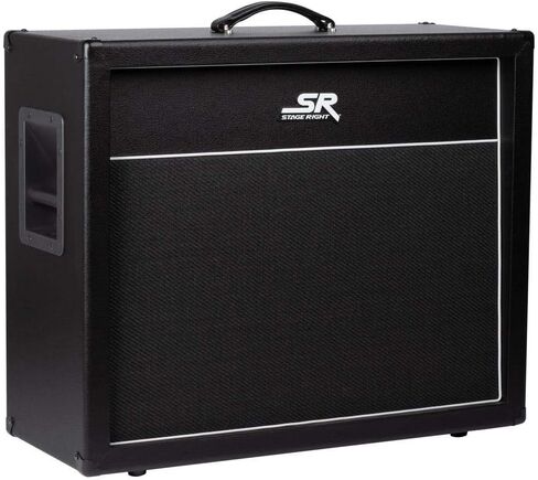 Monoprice Stage Right Series Guitar Amplifier SB 2x12 Extension Cabinet with 2X Celestion V30 Speakers (625915) in Saudi Arabia