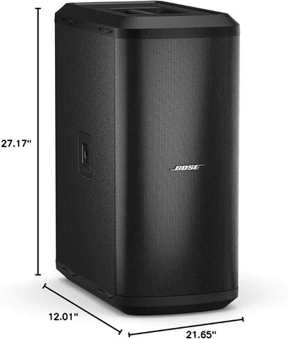 وحدة صوت جهير تعمل بالطاقة من Bose Sub 2 لأنظمة L1 PRO ومكبرات الصوت التي تعمل بالطاقة - مضخم صوت يعمل بالطاقة لمكبرات الصوت، أسود in Saudi Arabia