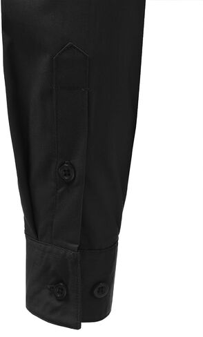 DOUBLJU Basic Slim Fit Long Sleeve Button Down Collared Shirts for Women with Plus Size in Saudi Arabia