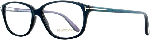 Tom Ford Oval Eyeglasses TF5316 092 Pearl Blue/Chalkstripe 54mm FT5316 in Saudi Arabia