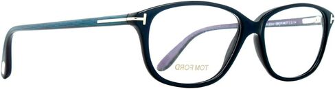 Tom Ford Oval Eyeglasses TF5316 092 Pearl Blue/Chalkstripe 54mm FT5316 in Saudi Arabia