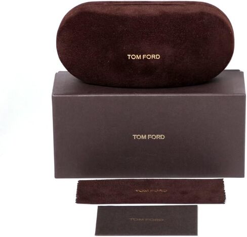 Tom Ford Oval Eyeglasses TF5316 092 Pearl Blue/Chalkstripe 54mm FT5316 in Saudi Arabia