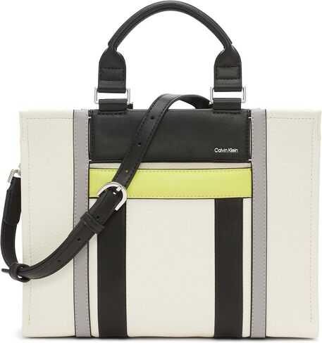 Calvin Klein Sol Triple Compartment Mini Satchel Box Crossbody in Saudi Arabia