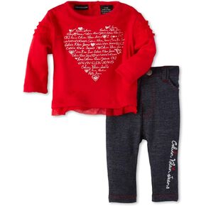 Calvin Klein Baby-girls Newborn Top with Pant in Kuwait