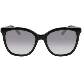 Calvin Klein Women's CK21703S Square Sunglasses, Black, 55/18/140 in Saudi Arabia