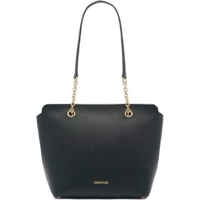 شنطة يد للنساء من Calvin Klein ماركة Hailey Micro Pebble بسحاب علوي من Calvin Klein in Kuwait