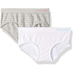 Calvin Klein Girls' Seamless Hipster (Pack of 2)