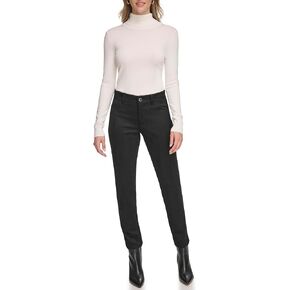 Calvin Klein Women's Pull on Suede Front Slim Pant in Saudi Arabia