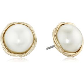 Anne Klein Small Twisted Stud Earrings