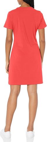 فستان تي شيرت نسائي أساسي للاستخدام اليومي بأكمام قصيرة من كالفن كلاين in Kuwait