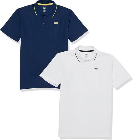 DKNY Boys 2-Pack Polo Shirt Multipack in Saudi Arabia