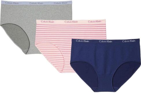 Calvin Klein Womens 3 Pack Eclipse Brief in Saudi Arabia