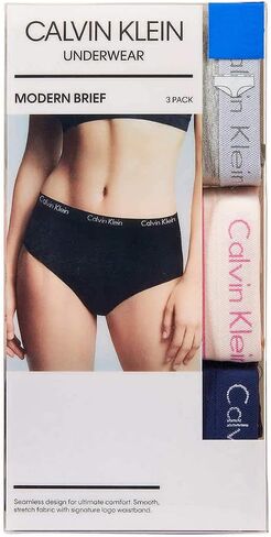 Calvin Klein Womens 3 Pack Eclipse Brief in Saudi Arabia