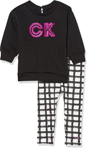 Calvin Klein Baby Girls 2 Pieces Legging Set in Saudi Arabia