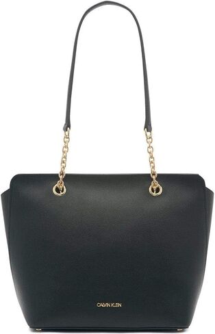 شنطة يد للنساء من Calvin Klein ماركة Hailey Micro Pebble بسحاب علوي من Calvin Klein in Kuwait