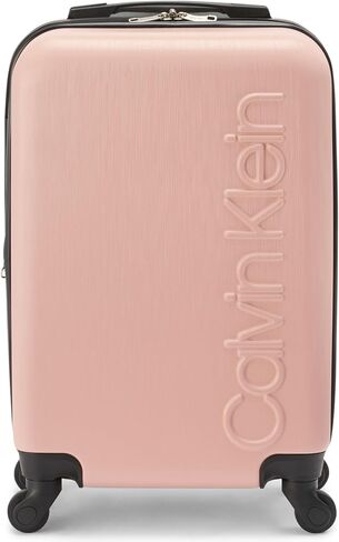 Calvin Klein Women's Hard Side Upright Luggage Spinner Carry On Suitcase, Forever Blue in Saudi Arabia