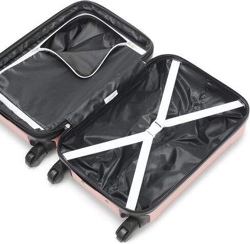 Calvin Klein Women's Hard Side Upright Luggage Spinner Carry On Suitcase, Forever Blue in Saudi Arabia