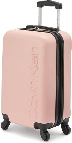 Calvin Klein Women's Hard Side Upright Luggage Spinner Carry On Suitcase, Forever Blue in Saudi Arabia
