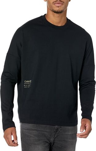 Calvin Klein Men's Long Sleeve Floral T-Shirt in Saudi Arabia