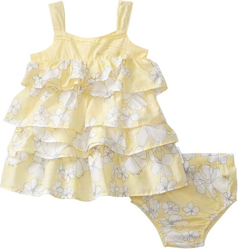 Calvin Klein Baby Girls' Print Dress and Panty Set in Saudi Arabia