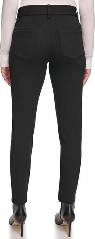 Calvin Klein Women's Pull on Suede Front Slim Pant in Saudi Arabia