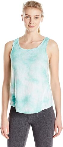 Calvin Klein Women's Washed Linen Tie Dye Tank in Saudi Arabia