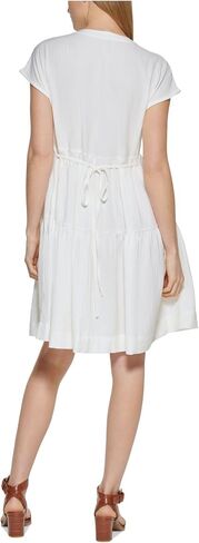 Calvin Klein Women's Gauze Shift Dress in Saudi Arabia