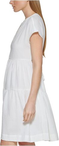 Calvin Klein Women's Gauze Shift Dress in Saudi Arabia