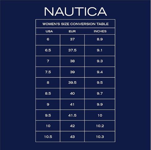 Nautica Women's Slip-On Sneakers - Comfortable Running Shoes, Stylish & Easy to Wear - Perfect for Everyday Wear in Saudi Arabia