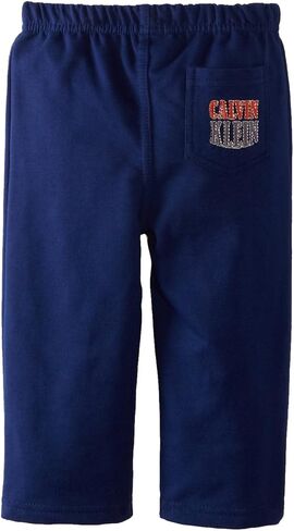 Calvin Klein Baby Boys' Polo Stripes Top With Navy Pant in Saudi Arabia