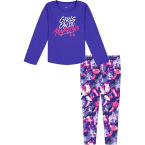 Under Armour baby-girls Ua Cloud Speckle Icon SetClothing Set