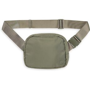 Gaiam Sidekick Waist Pack - Storage Belt Bag for Women And Men - Adjustable Belt With Lightweight Pouch For The Gym & Studio