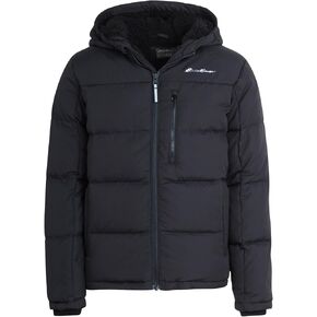 سترة Eddie Bauer الشتوية للأطفال - سترة مبطنة ثقيلة الوزن - معطف خارجي بغطاء للرأس معزول للأولاد (XS-XL)