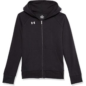 Under Armour Girls' Rival Fleece Full Zip Hoodie