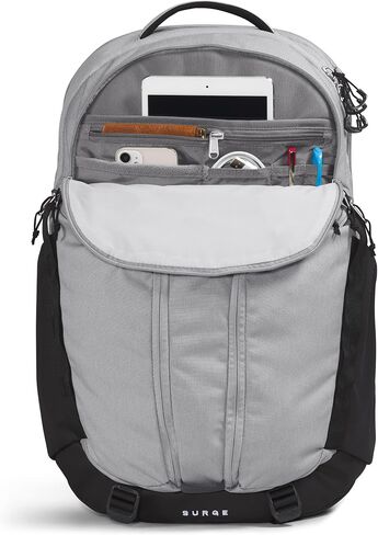 THE NORTH FACE Surge Commuter Laptop Backpack | Daypack With Water Repellent Finish, 16" Laptop Sleeve, Reflective Details in Kuwait