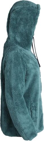 Reebok Women's Fleece Sweatshirt Jacket - Full Zip Sherpa Fur Hooded Jacket - Lightweight Teddy Coat for Women (S-XL) in Kuwait