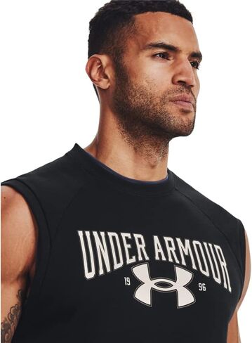 Under Armour Men's Rival Fleece Sleeveless Crew in Saudi Arabia