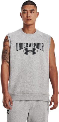 Under Armour Men's Rival Fleece Sleeveless Crew in Saudi Arabia