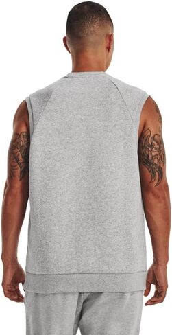 Under Armour Men's Rival Fleece Sleeveless Crew in Saudi Arabia