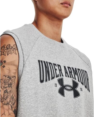 Under Armour Men's Rival Fleece Sleeveless Crew in Saudi Arabia