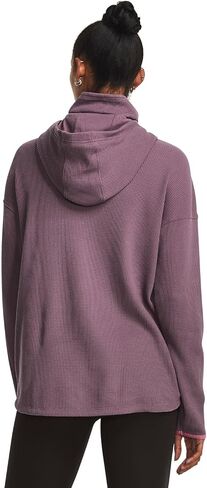 Under Armour Women's Waffle Funnel Hoodie in Kuwait