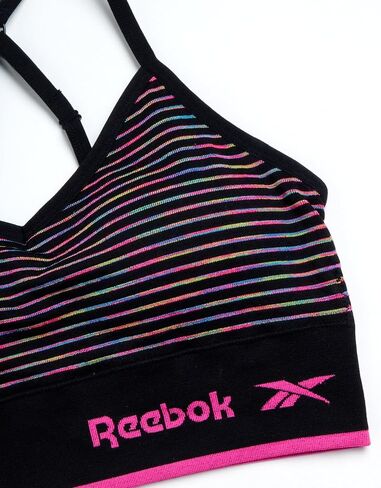 Reebok Women's Bra - Seamless Performance Longline Cami Bralette (2 Pack) in Kuwait