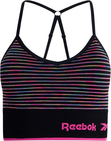 Reebok Women's Bra - Seamless Performance Longline Cami Bralette (2 Pack) in Kuwait